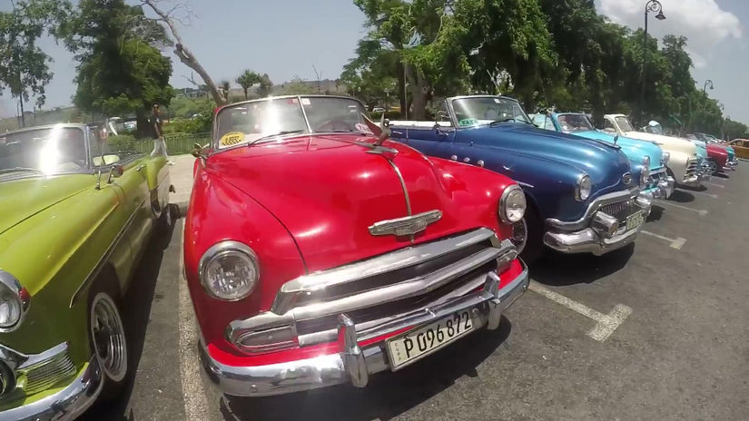 Carros em Havana, Cuba